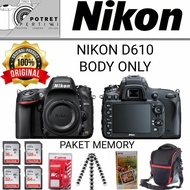 NIKON D610 BODY ONLY / NIKON D610 DSLR CAMERA BODY ONLY / BODY ONLY
