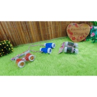 FT601 BINOCULARS TOY BINOCULARS PLUS CHILDREN'S STRAP RANDOM COLOR