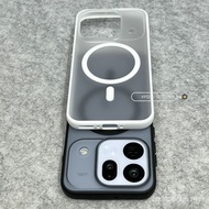 Sarung telefon untuk OPPO FindX9Pro FindX9Ultra, lutsinar, magnetik, rasa seperti kulit, matte, anti