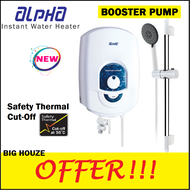[FREE SHIPPING] Alpha Shower Water Heater with Booster Turbo PUMP LH-5000EP (5 Year Warranty)