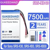 For Sony Srs-X30 Srs-XB3 Srs-XB30 ID659 ID659B ST-06S Long Lasting Stereo Battery 7500mAh Srs-XB40