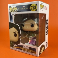 Funko POP Sersi with Exclusive card 728 Eternals
