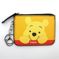 Disney Winnie the Pooh Poohbear Ezlink Card Pass Holder Coin Purse Key Ring