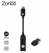 Zorloo - Ztella II USB Type C to 4.4mm 平衡輸出 DAC│ MQA 解碼、 DSD、Hi-Res、 Lightning OTG