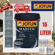 JOTUN 15 LITER MAJESTIC PURE MATT  INTERIOR  WALL PAINT / CAT DINDING DALAM RUMAH TAK KILAT/ WASHABL