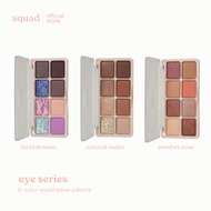 Eye Series 8-color Eyeshadow Palette by Squad Cosmetics
