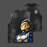 [Vtg90s] "GAZE" Series Anime 90s Graphic Washed Tank Tops Fit Sleeveless Tops Men's Tank Tops