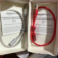 Short Charging Cable USB A to Light Chip M F i C89 A m a z o n Basics