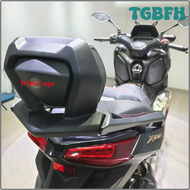 TGBFH Modified Motorcycle XMAX2023 cnc aluminium accessories xmax300 rear backrest with top box bracket for yamaha xmax 250 300 2023 HFVGF