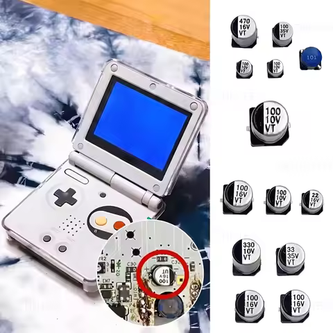 Mainboard Capacitor For GBA GBP GBC for Gameboy Pocket Power Inductor Replacement Parts For Gameboy 