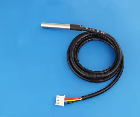 0.5M-10M 18 b20 Temperature Sensor ds18b20 Sensor 1M With Terminal HX2.54-3P Shell+Wire+Epoxy resin+