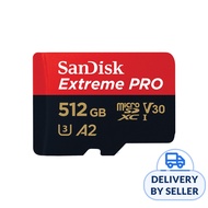 Sandisk Extreme Pro MICROSDXC 512GB R200MBS