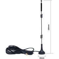 COVVY Dual Band Magnetic Antenna 12DB Omnidirectional 2.4G 5G 5.8G Whip Antenna - SMA Plug with 3m C