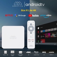Vhsi HOMATICS R Lite กล่องทีวี11กับ Netflix 4K S905Y4 Amlogic ที่ผ่านการรับรอง Google 2G32G AV1 Dolb