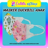 G»A7 Masker Anak Batita - Masker Anak Duckbill - Masker Duckbill