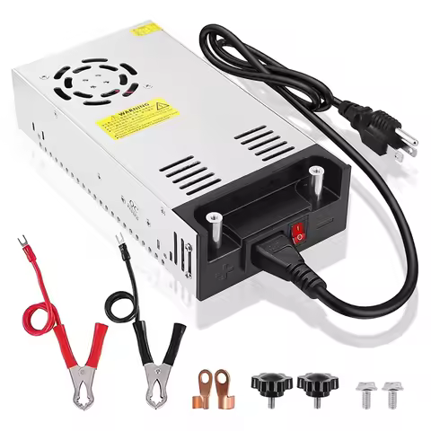 Version DC 24V 15A 360W Power Supply,110V AC To DC 24V Converter Switching Power Adapter For LED Lig