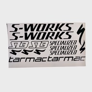 Stiker Sepeda S-Works Specialized