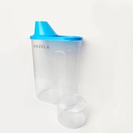 Food STORAGE JAR - Multipurpose Pouring JAR Bottle Container Cereal Storage Container Transparent Ri