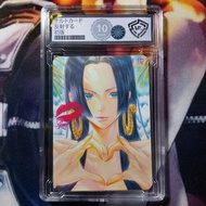 Slab Grading One Piece Boa Hancock gift box with lipstick and signature Nf2 17 PSA