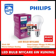 (WHOLESALE) Philips MyCare 6W Yellow WW LED Bulb (6 W Watt 6Watt) Original