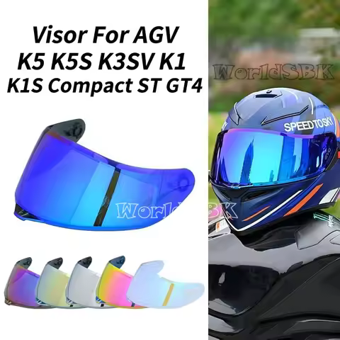Helmet Lens for AGV K5 K5S K3SV K1 K1S Compact ST Motorcycle Helmet Visor Windshield Shield Motorbik