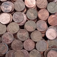 Koin Amerika isi 50 pcs Abraham Lincoln Coin Dollar Cent USA