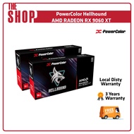 POWERCOLOR Hellhound AMD Radeon RX 9060 XT / 9060XT / 9060 XT 8GB OR 16GB GDDR6 GAMING GRAPHIC CARD