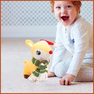 Stuffed Reindeer Christmas 18CM Elk Stuffed Animal Toy Huggable Elk Stuffed Animal Toy Soft Christma