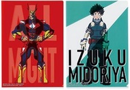 我的英雄學院 兩人的憧憬 一番賞 G賞 透明文件夾套裝- 歐爾麥特 綠谷出久 No.1[平行進口]