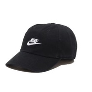 NIKE CLUB CAP 黑色刺繡老帽 水洗色棒球帽 運動帽 遮陽帽子 FB5368-011