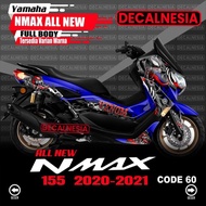 Decal Nmax 2021 2022 2023 Full Body Stiker Motor Yamaha Connected 2020