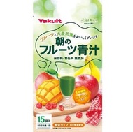 (代購)日本製 Yakult 養樂多益力多早晨水果味青汁 營養補充品 補充劑 Fruity Aojiru Green Juice Powder Drink Supplement (7g x 15包)