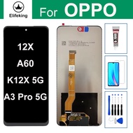 LCD cho Oppo Realme 12X rmx3997/A60 cph2631/A3 Pro 5g cph2639/k12x 5g cph2667 hiển thị thay thế màn 