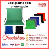 Fabric Backdrop Studio Background Photo Studio Size 6colors 3x3m 3x6m