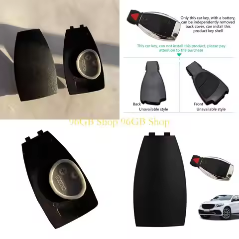 96GB Back Case Shell Rear Cover For S300 S350 E260 GLK300 ML350 B200 Car Interior