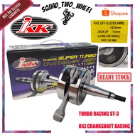 CRANKSHAFT IKK RXZ ST3 C93.0MM JACK UP 1MM RACING SUPER TURBO IKK ROD 105MM RACING LONG DISTANCE ST-