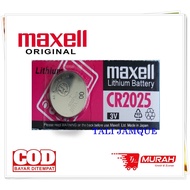 Maxell Watch Battery Type 2025 CR2025 CR-2025 Original made in japan