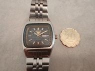 古董 Seiko 5 Automatic(精工 5 號方型電視機錶殼 TV Dial)自動機械錶
