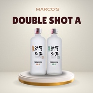 Double Shot A: Classic Kick, Myoungpoom Andong Soju, Korea Soju