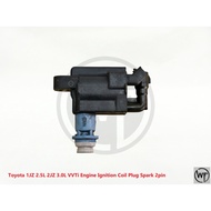 Toyota 1JZ 2.5L 2JZ 3.0L VVTi Engine Ignition Coil Plug Spark 2pin