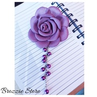 BEAD DANGLE FLOWER SHOULDER BROSS Kerongsang Tudung