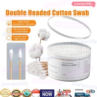 500pcs Makeup Cotton Swab Multi-functional Disposable Sanitary Household一次性棉签