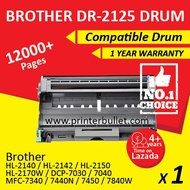 Brother DR2125 / DR-2125 High Quality Compatible Drum Kit For Brother MFC-7340