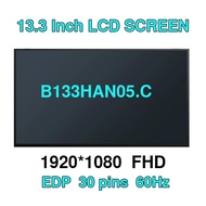 Original B133HAN05.C for Asus Zenbook 13 UX333 UX333F UX333FN UX333FA UX333FAC UX333FLC Laptop Lcd S
