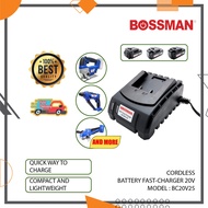 BOSSMAN BC20V25 20V BATTERY FAST-CHARGER 20V MAX POWER SWITCH
