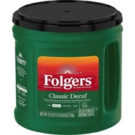 Folgers Classic Decaf Ground Coffee Medium Roast 816g