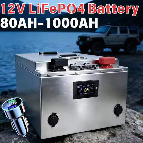 EB-BMS 4S 12V 100Ah 80Ah 120Ah 150Ah 200Ah 300Ah 400Ah-1000Ah Lifepo4 Battery for 1200W Off-Grid UPS