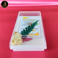 EOA Gold Precious Metal Acrylic Box Acrylic Gift Box for Souvenirs and Gifts