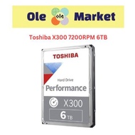 Toshiba X300 7200RPM 6TB