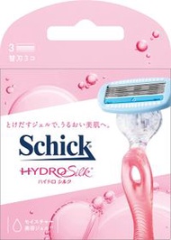 舒適 Schick Hydro Silk 替換刀片（3入）